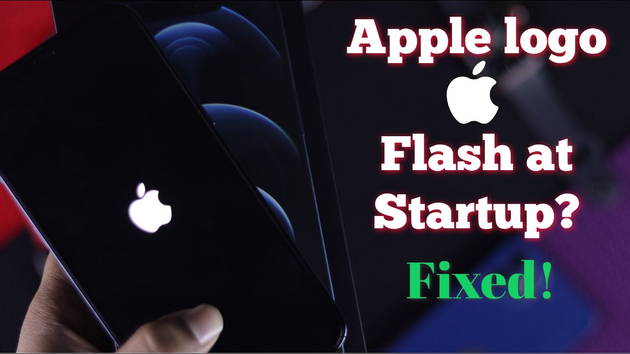 How To Fixed: Flashing Apple Logo Stuck on Boot Looping [iPhone ...