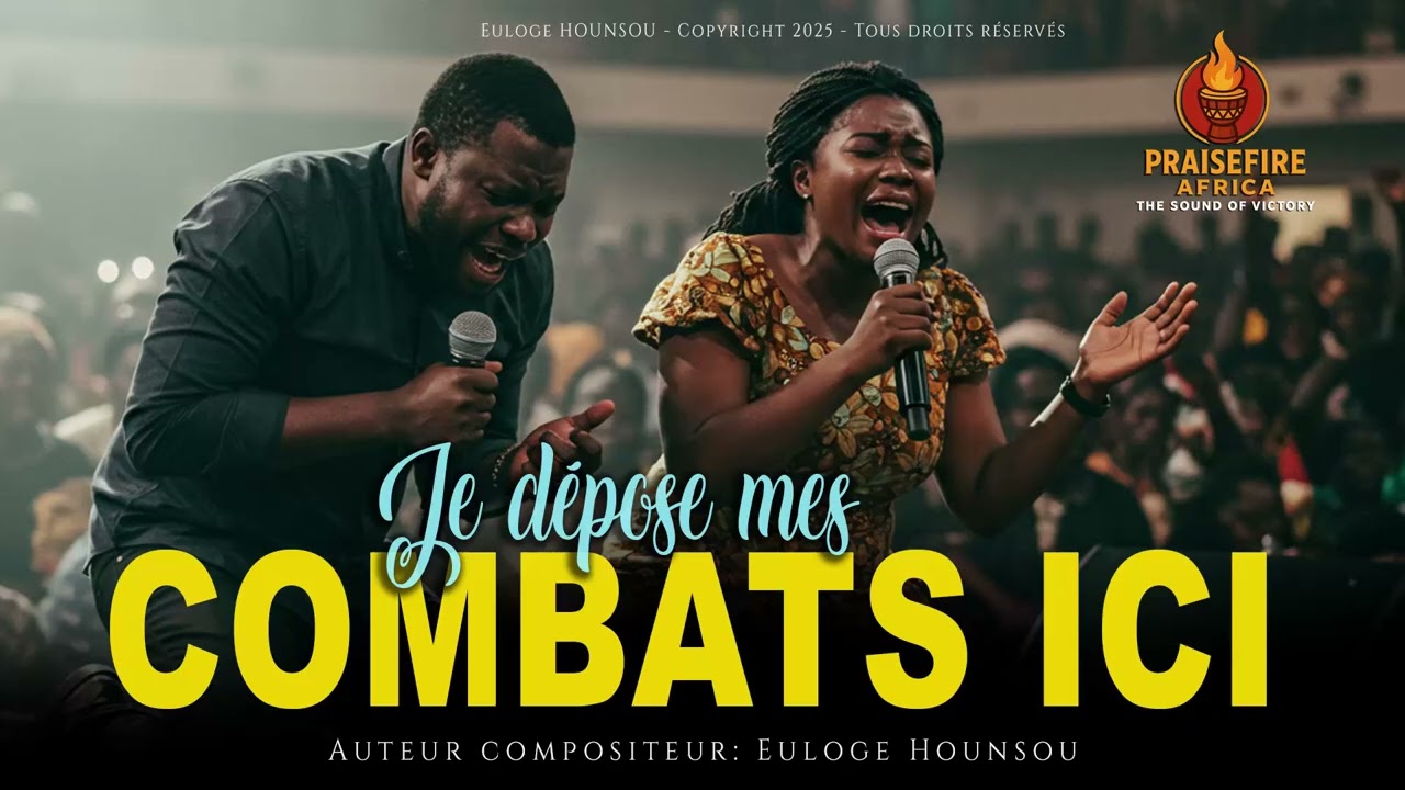 JE DÉPOSE MES COMBATS ICI (Worship• Guérison intérieure – Chant de Reconstruction & Retour à Dieu