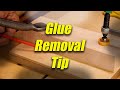 How To Easily Remove Wet Glue from Workpiece Edges