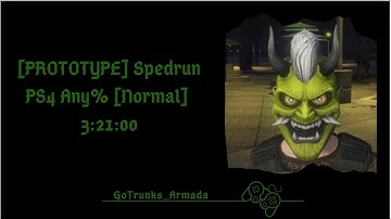 PROTOTYPE Speedrun PS4 Any% Normal 3:20:01