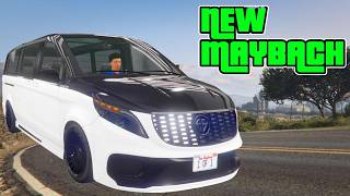 NEW Benefactor Laufer  in GTA 5 - (Mercedes Maybach Van)Customization & Review