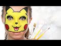 PIKACHU! - Pokemon GO Face Painting Tutorial | Makeup for kids