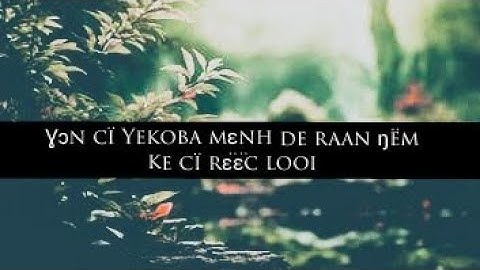 Ɣɔn cï Yekoba mɛnh de raan ŋëmke cï rɛ̈ɛ̈c looi