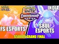 FS Esports vs S8UL Esports - $50000 GRAND FINAL PUCS India Championship | Pokemon Unite