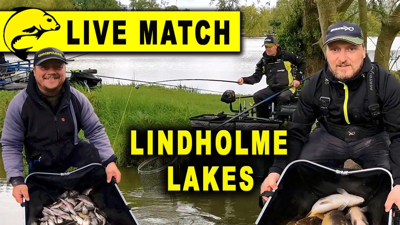 LIVE Match Fishing LINDHOLME Lakes - July 2021 - YouTube