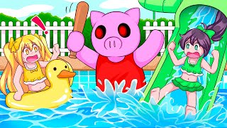 ESCAPE The Waterpark In Roblox Piggy! screenshot 4