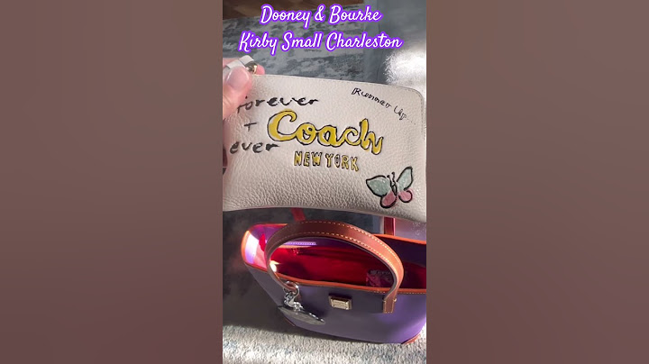 Dooney & Bourke Kirby Small Charleston | July Bag Of The Month | See My Community Post  #bag