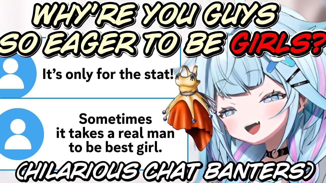 Chat tries to one up Suu in the cute girl department