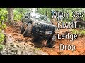 WJ Custom Long Arm on 35s Dropping Down Massive Ledge Barnwell Mountain 2019