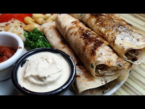 شاورما اللحمة أشهر وصفة بالعالم