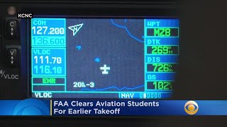 FAA Clears Aviation Students For Earlier Takeoff As Airlines Face Looming Pilot Shortage