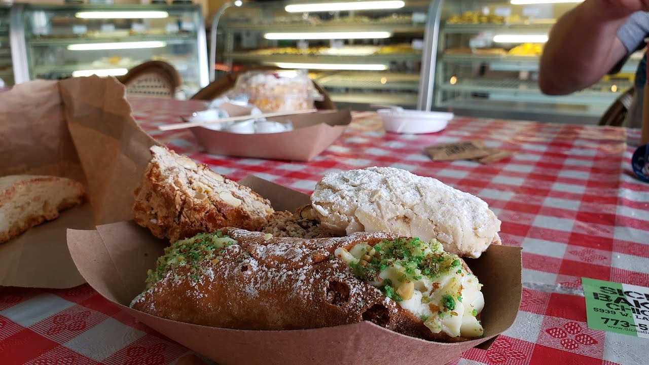 Cannoli Time Chicago Sicilia Bakery Chicago IL YouTube