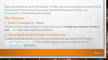 Solving the Vim Filetype Detection Issue: Syntax Highlighting for Files Starting with #