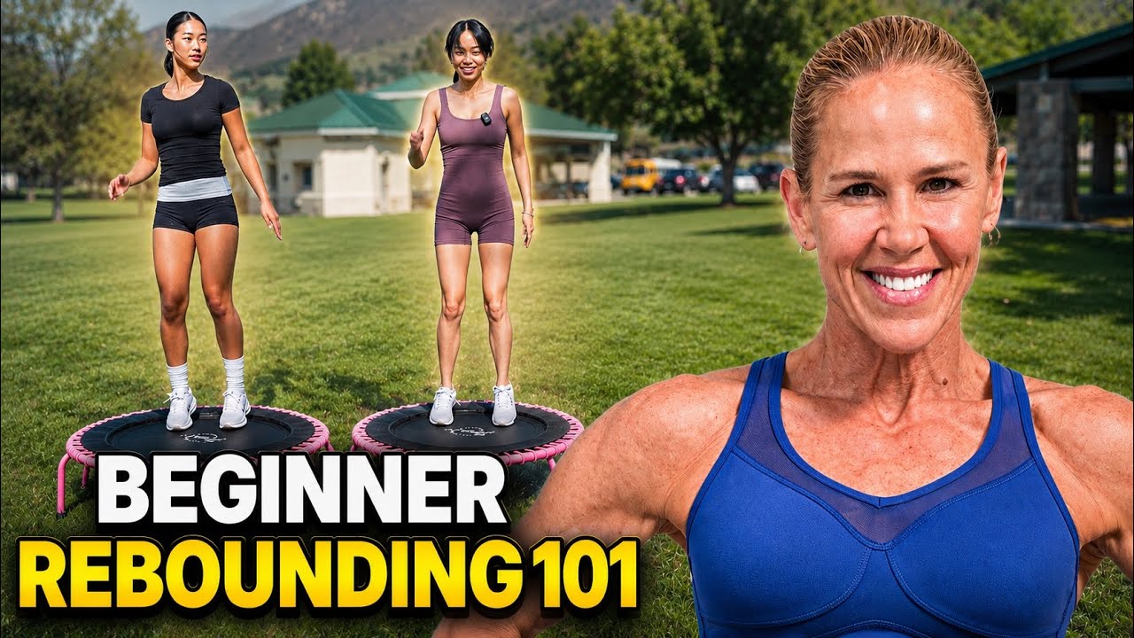 Beginner Rebounder Workout: Mom & Daughter Try It for the First Time