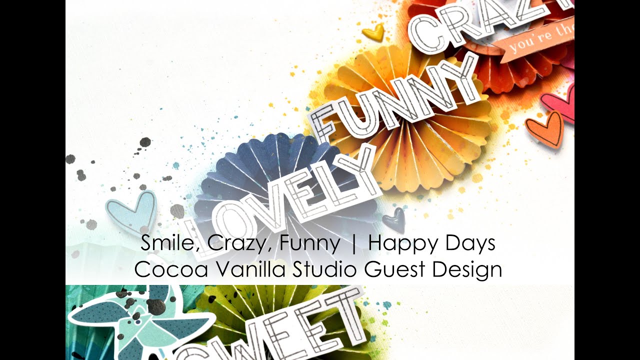 Happy Days Puffy Hearts - Cocoa Vanilla Studio - Happy Days