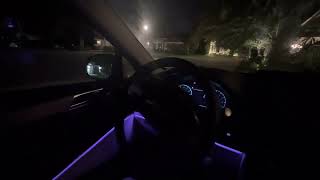 [Genesis GV 80] The Slick Interior Accent Lighting Of The GV80.