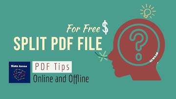 Best way to Split PDF file free 2023 | Extract PDF file offline and online for Free