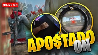 APOSTADO DOS CRIAS + SALINHA COM INSCRITOS 4X4 ? RYZEN 5 5600 + GTX 1660 SUPER ? FREE FIRE AO VIVO