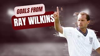 A few career goals from Ray Wilkins