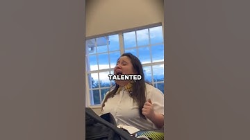 When your friends are talented singers!😱🥰