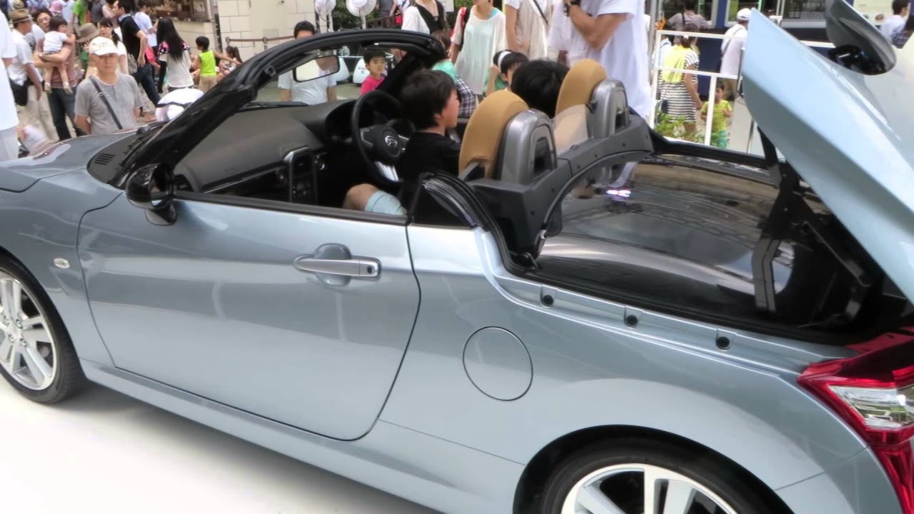 ダイハツ 新型コペン ローブ Copen ハードトップの開閉シーン イベントにて Youtube ダイハツ 新型コペン ローブ Copen ハードトップの開閉シーン イベントにて Youtube