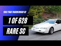 Ford Thunderbird SC - Production Numbers Explained - 1 RARE SC