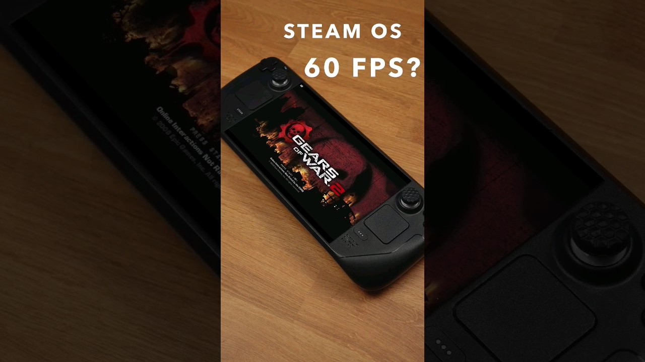 Gears of War 2 on Steam Deck is AMAZING 