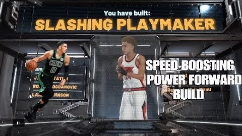 RARE SPEED BOOSTING POWER FORWARD SLASHING PLAYMAKER! NBA 2K20 POWER FORWARD DROPPING PEOPLE