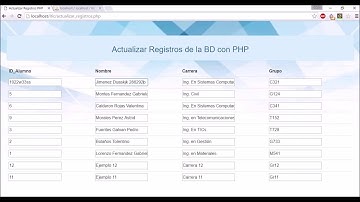 Update Múltiple y Simultaneo [PHP:MYSQLI]