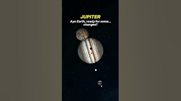 Earth vs Mars vs Jupiter 💀 #Space #Earth #Sun