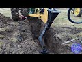Laying 4'' Tile with a Soil-Max ZD-48 Stealth Plow