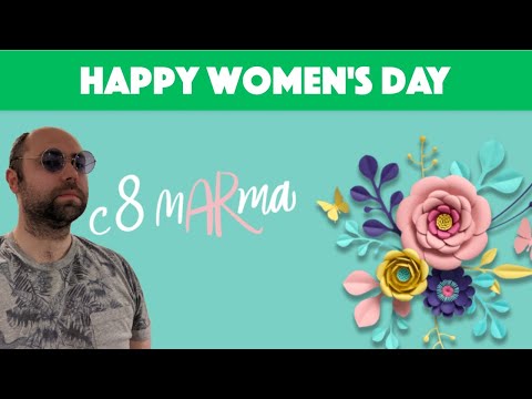 Видео: Поздравляю Всех Женщин с 8 Марта!