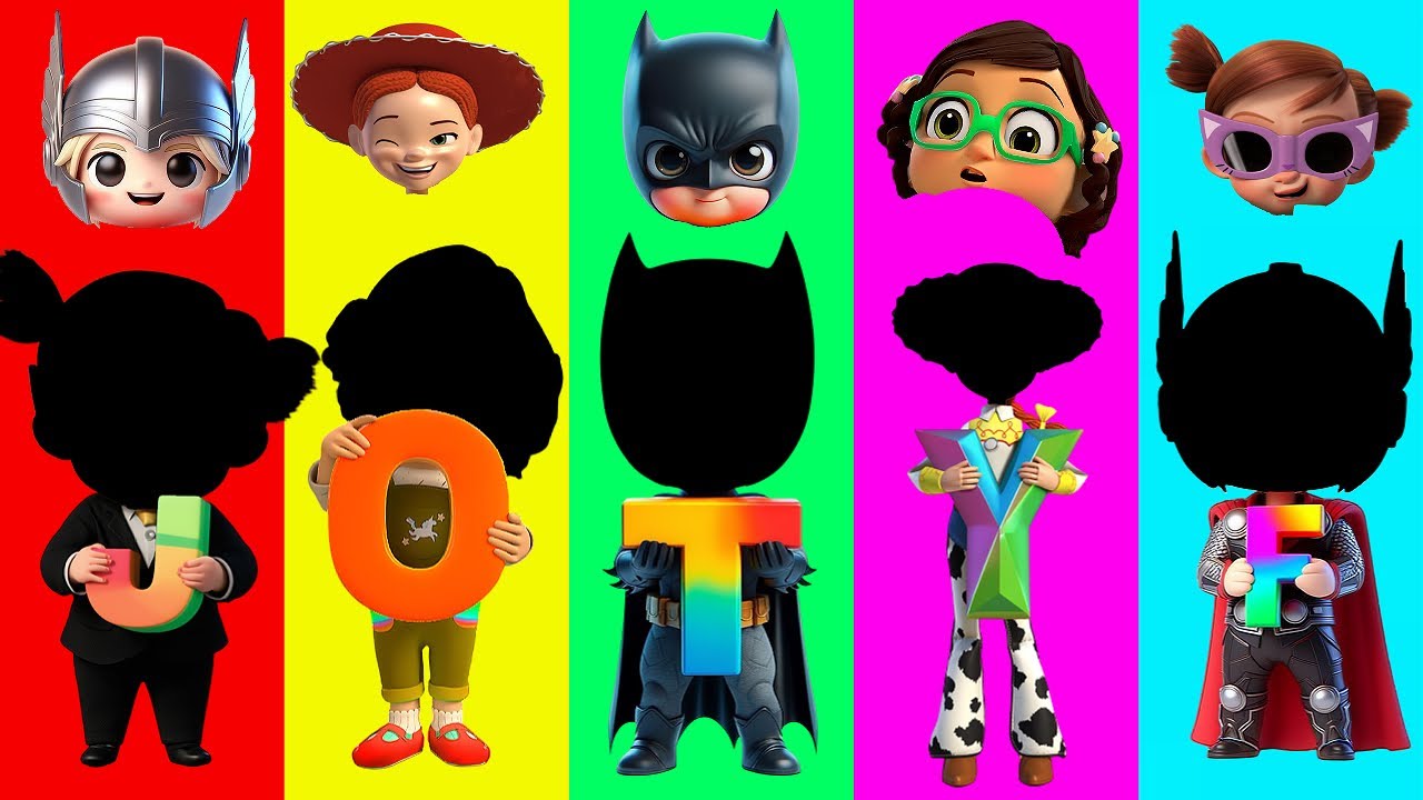 Wrong eyes👀 NEW EPISODES/ Boss Baby 🆚 Betmen 🆚 Tor - COFFIN DANSE  Puzzle Wrong Heads