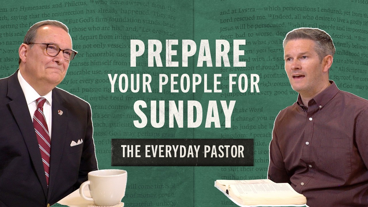 Prepare Your People For Sunday [The Everyday Pastor - Ep. 16] - YouTube