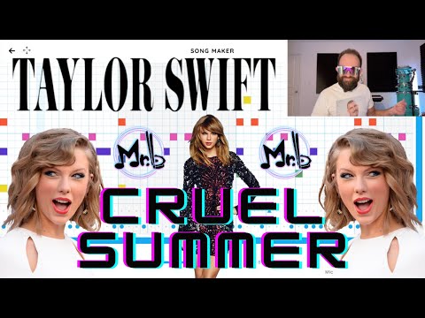 CRUEL SUMMER by TAYLOR SWIFT on Chrome Music Lab