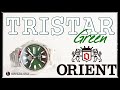 ORIENT Tristar GREEN Dial  - The Best Dress Watch UNDER 200€