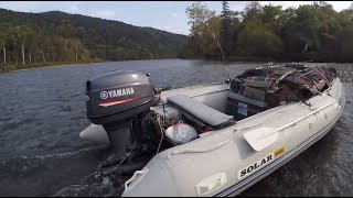 Тайваньский водомет. Устранение тяги в сторону мотора.