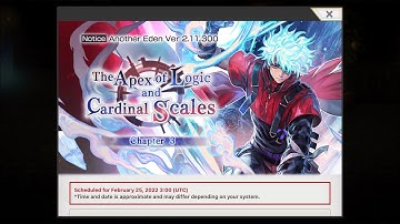 Another Eden Global 2.11.300 Mythos: The Apex of Logic & Cardinal Scales Chapter 3! Alter Dewey!