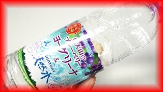 サントリー 奥大山のブルーベリーヨーグリーナ&サントリー天然水 550ml 60fps