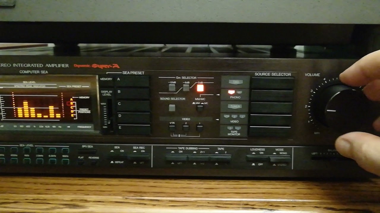jvc a-x500v - YouTube