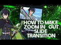 TUTORIAL ZOOM IN / OUT SLIDE TRANSITION IN ALIGHT MOTION