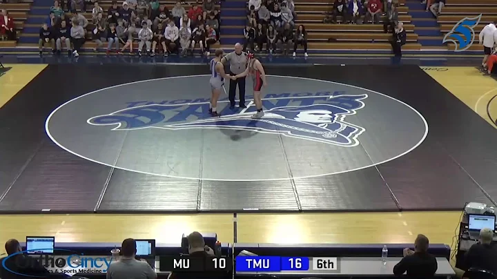 Highlight: Thomas More first-year wrestler Zach Du...
