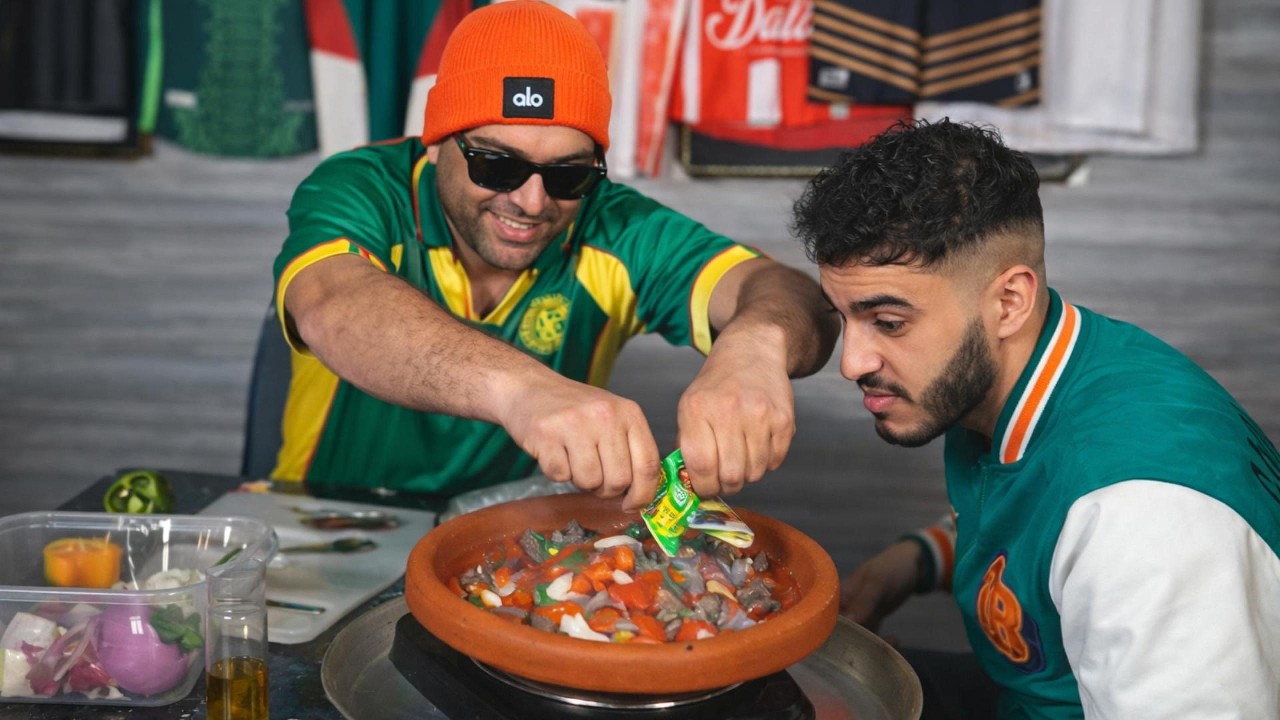 ilyase elmalki كيطيب طاجين ف أجواء خيالية 😂 مع الضحك والتحدي ف الكوزينة وسط أجواء نارية ومغامرة كبير