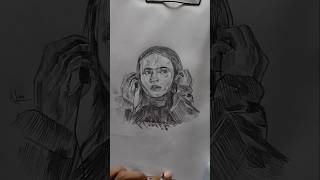 Max Mayfield Sketch From Stranger things | #strangerthings5 #shorts