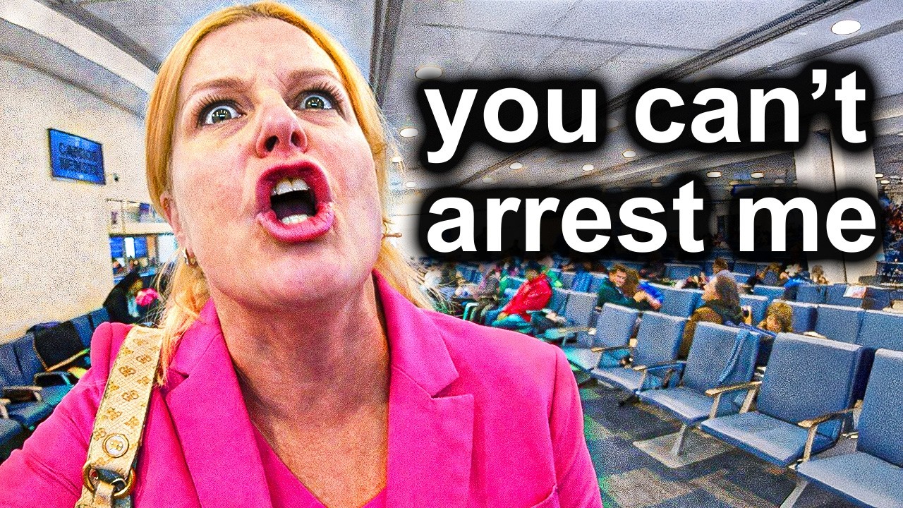 When Airport Karens Think Laws Don't Apply To Them - YouTube