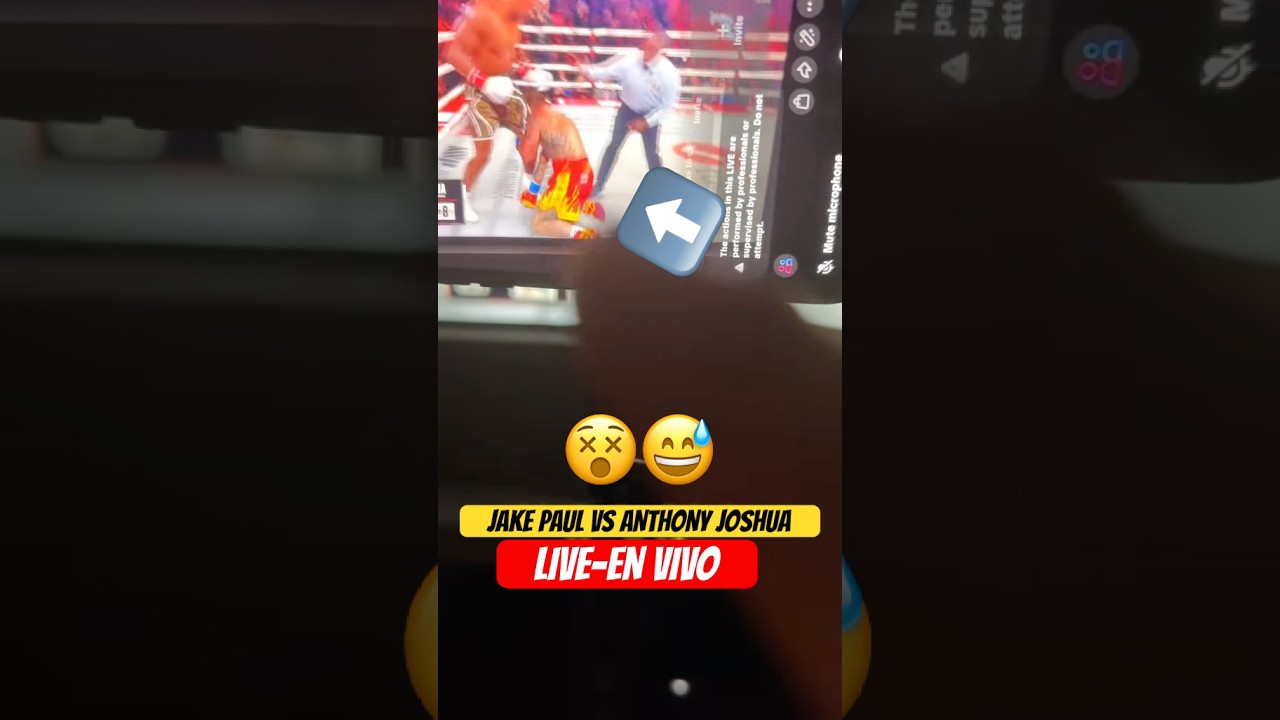 Jake Paul vs A Joshua 