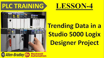 #5 Trending Data in a Studio 5000 Logix Designer Project || PLC TRAINING || RA