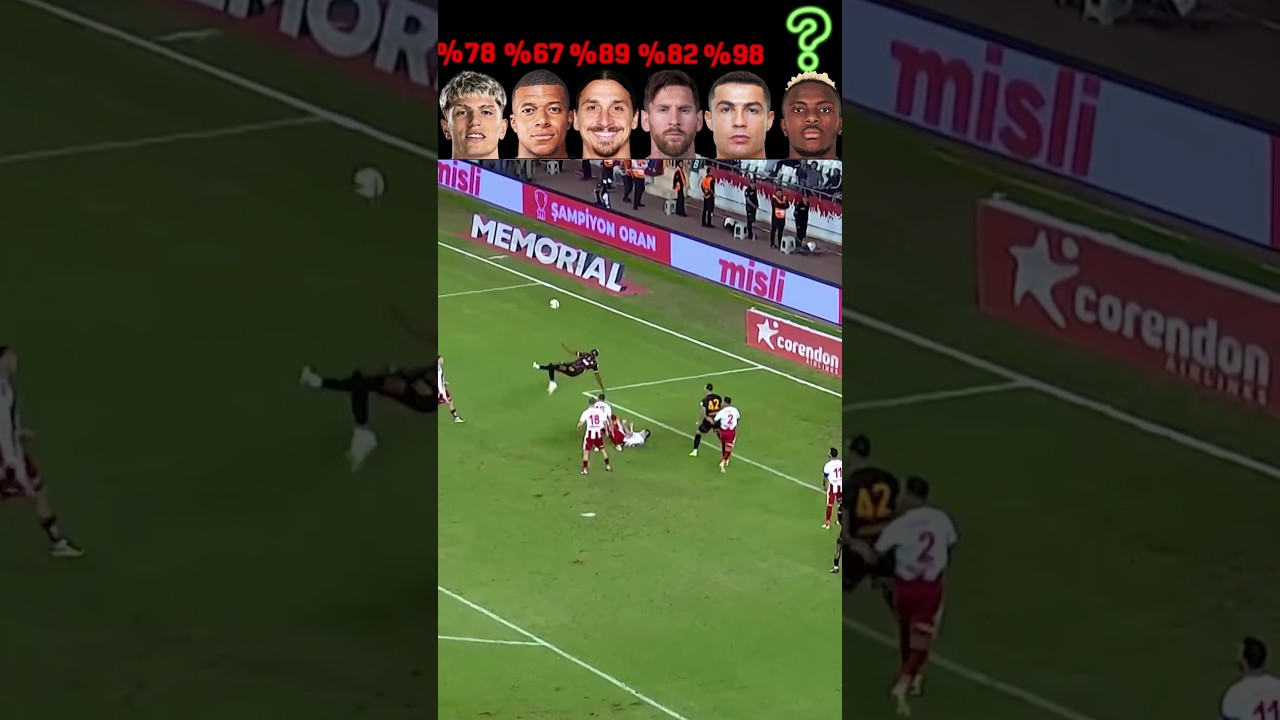 PLAYERS BICYCLE KICK vs OSIMHEN ☠️⚽