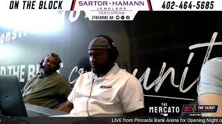 On the Block: July 10th, 2025 (live from PBA for Cornhusker State Games Opening Night)