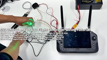SIYI UniRC7 and VK V12 Flight Controller Wiring Tutorial
